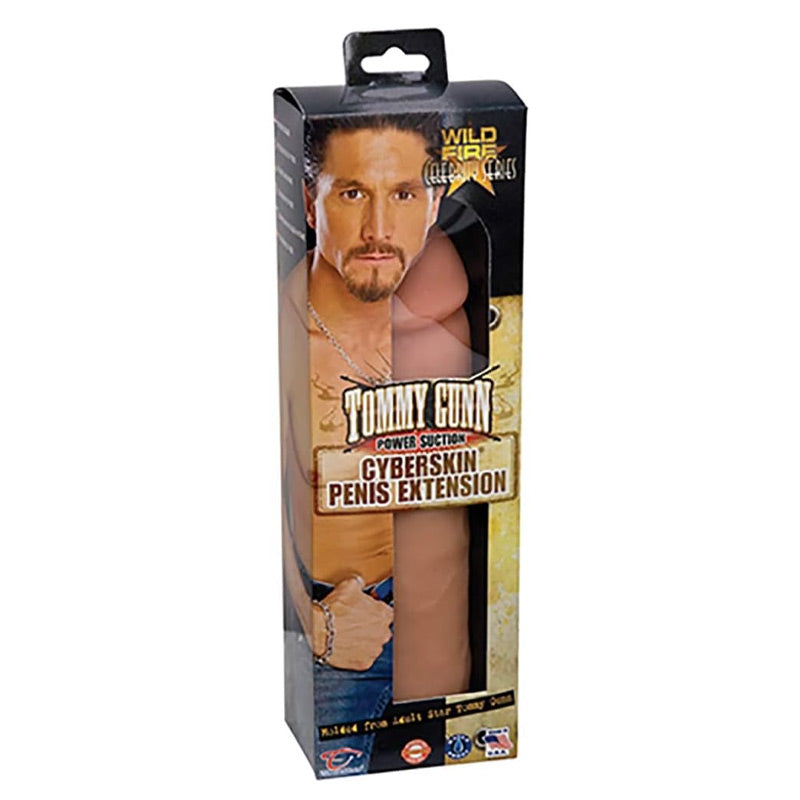 Wildfire Celebrity Series Tommy Gunn Power Suction Cyberskin Penis Extension