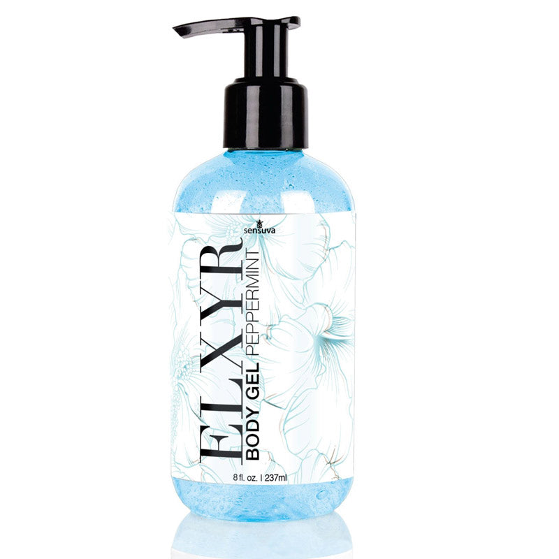 Elyxr Peppermint Body Gel For Revitalizing Muscles