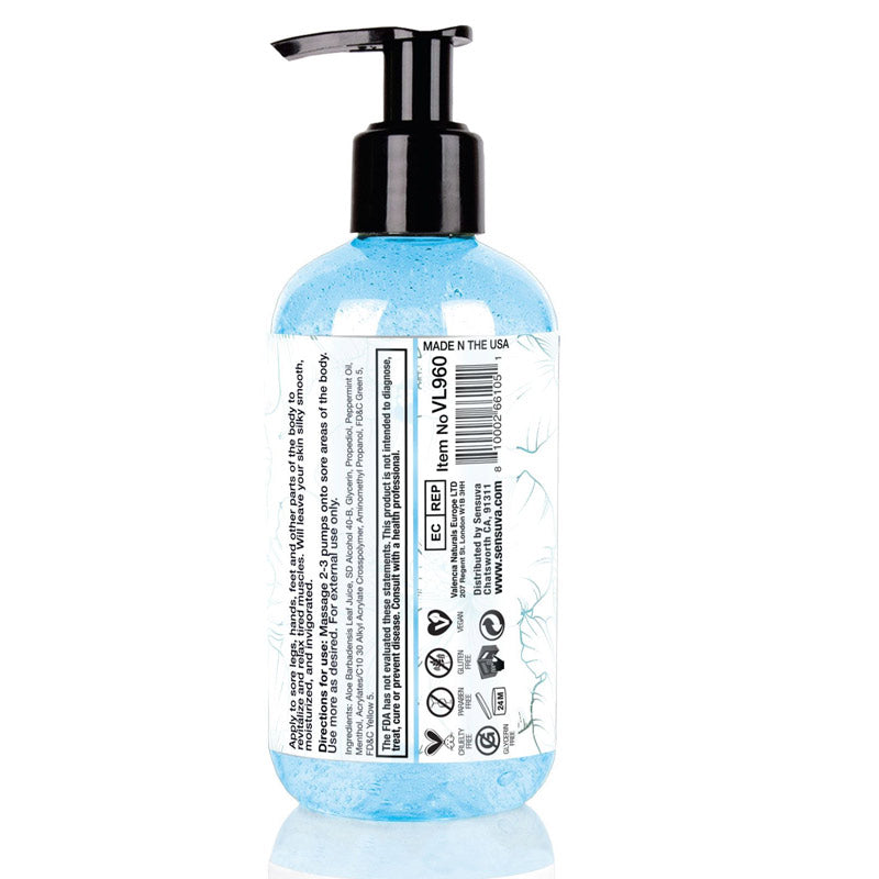 Elyxr Peppermint Body Gel For Revitalizing Muscles