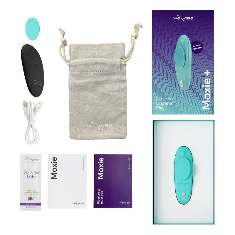 We-Vibe Moxie+ Remote Controlled Vibrator