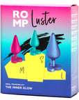 Romp Luster 3 Piece Butt Plug Set