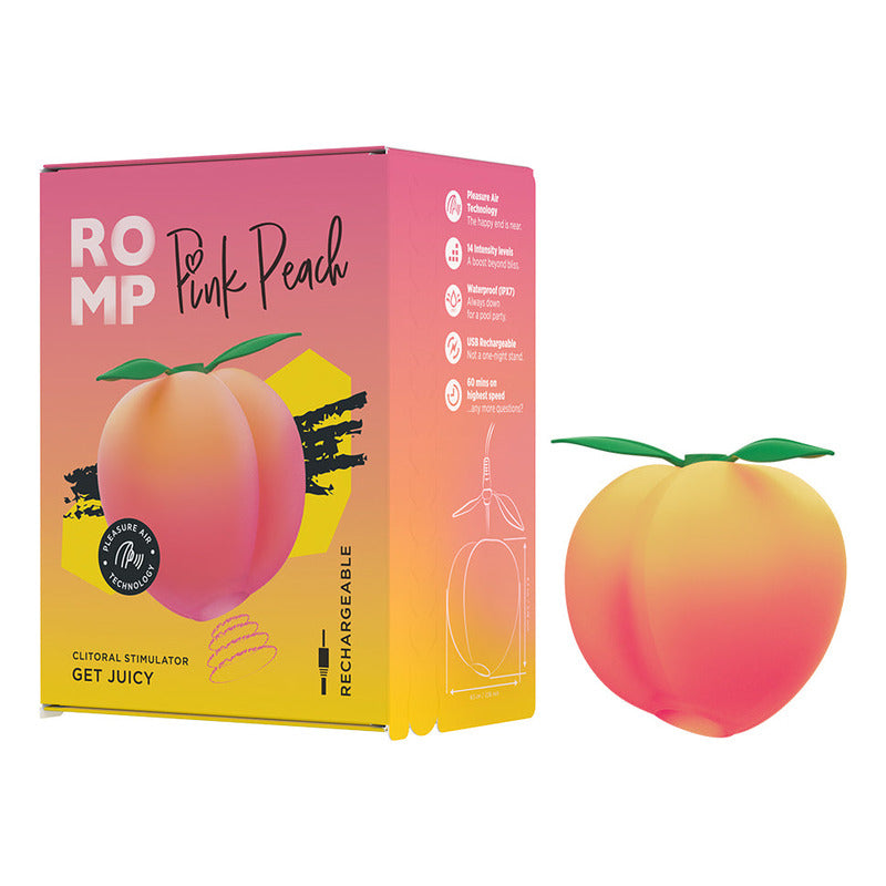 Romp Pink Peach Clitoral Stimulator
