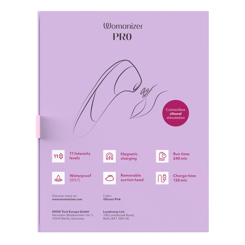 Womanizer Pro Suction Stimulator