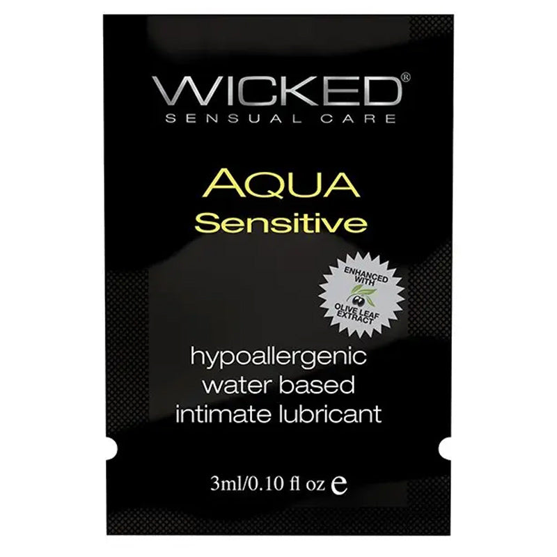 Wicked Sensual Aqua Sensitive Waterbased Lubricant