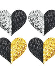 Reversible Sequin Hearts Pasties