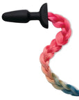 Silicone Plug With Rainbow Tail