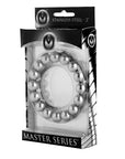 Meridian Stainless Steel Beaded Cockring