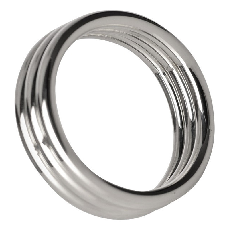 Echo 2 Inch Stainless Steel Triple Cockring