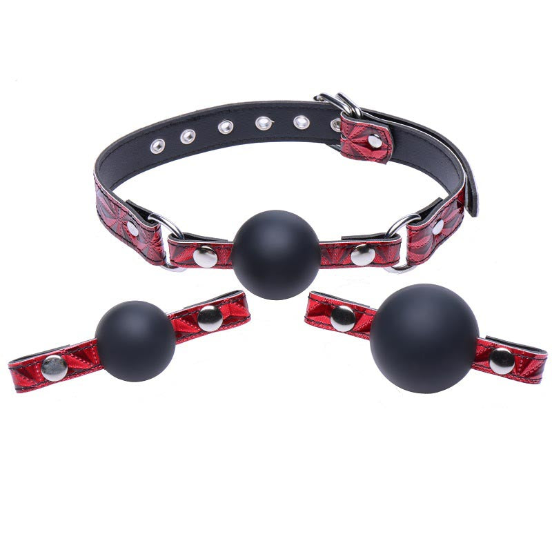 Triad Interchangeable Silicone Ball Gag