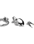 Rikers 24-7 Stainless Steel Locking Chastity Cage