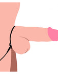 Jolted Cock & Ball Strap With Penis Stim