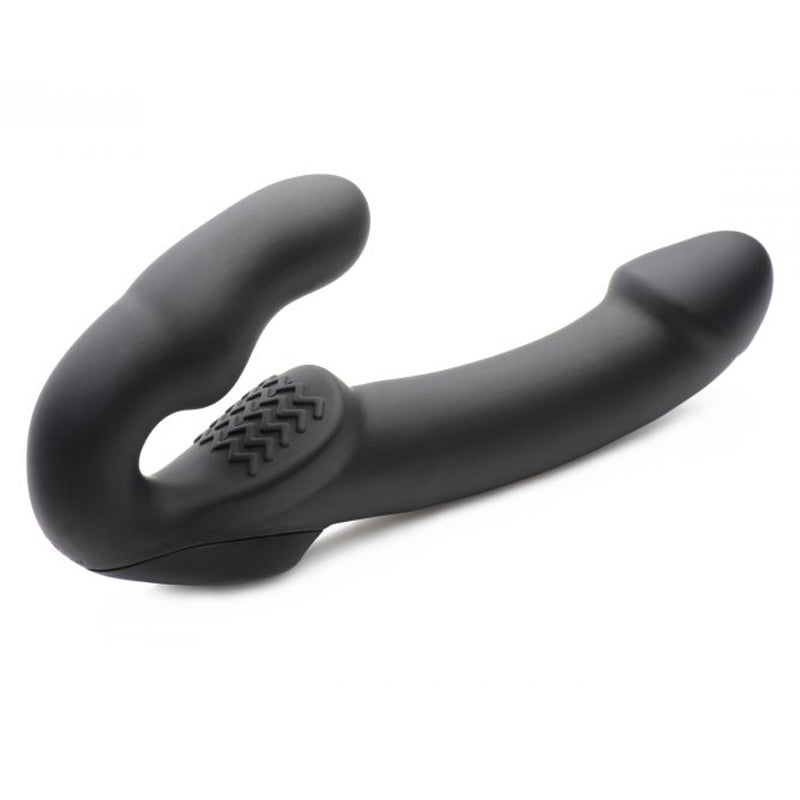 Evoke Super Charged Vibrating Strapless Silicone Dildo