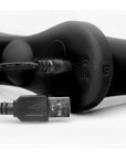 Double Take 10X Double Penetration Vibrating Strap-on Harness