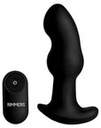 Gyro-I 10X Beaded Rimming Butt Plug with Remote Control