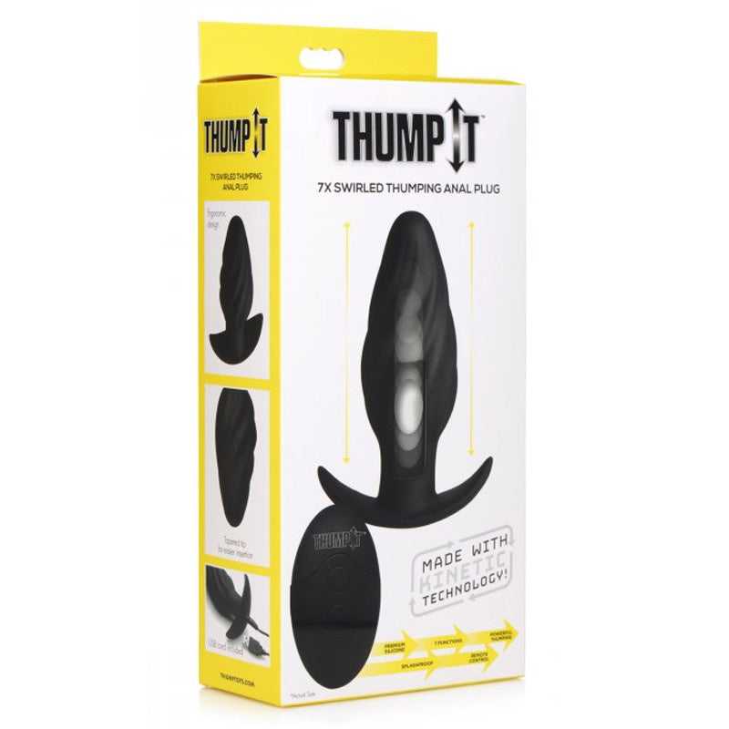 7X Thumping Anal Plug