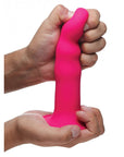 Squeezable Wavy Dildo