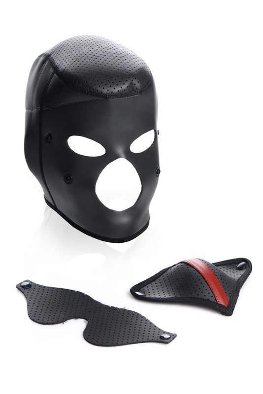 Scorpion Hood With Removable Blindfold and Face Mask