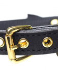 Golden Kitty Cat Bell Collar
