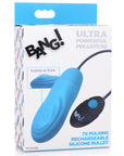 Bang 7X Pulsing Rechargeable Silicone Bullet