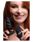Bang 21X Vibrating Silicone Swirl Butt Plug With Remote Control