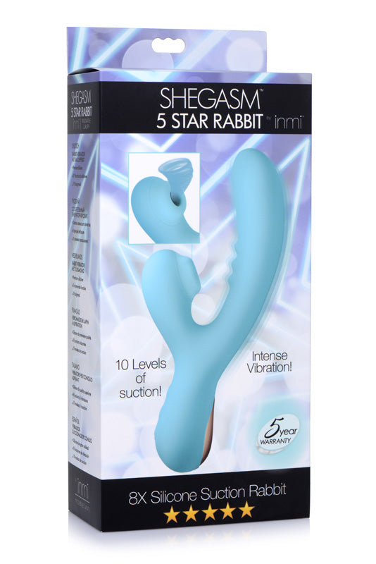 Shegasm 8X Silicone Suction Rabbit