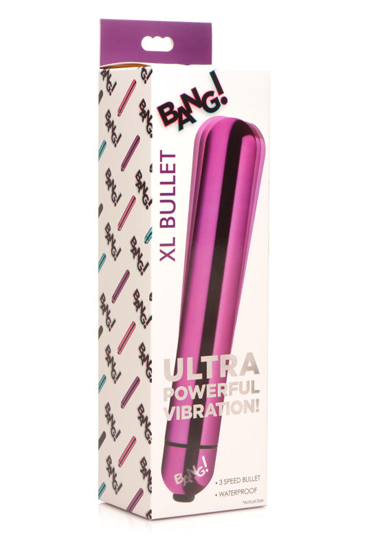 Bang Vibrating Metallic XL Bullet