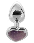Booty Sparks Gemstones Amethyst Heart Anal Plug