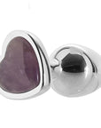 Booty Sparks Gemstones Amethyst Heart Anal Plug
