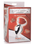 Booty Sparks Gemstones Red Jasper Heart Anal Plug