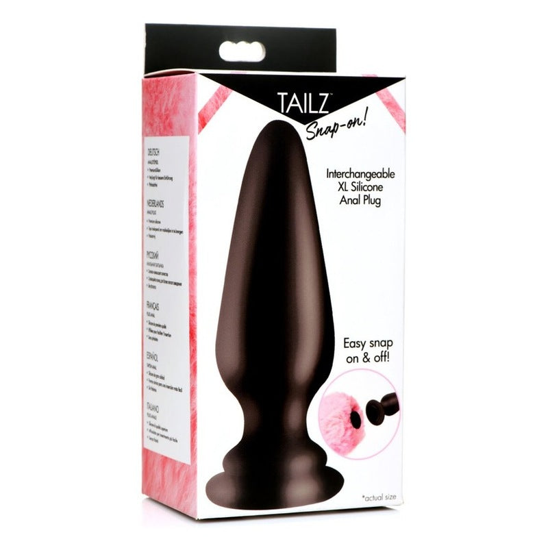 TZ Snap-On Interchangeable Silicone Anal Plug