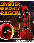Creature Cocks Demon Rising Scaly Dragon Dildo