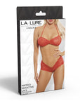 La Lure Wicked Seductive Lace Two-Piece Set