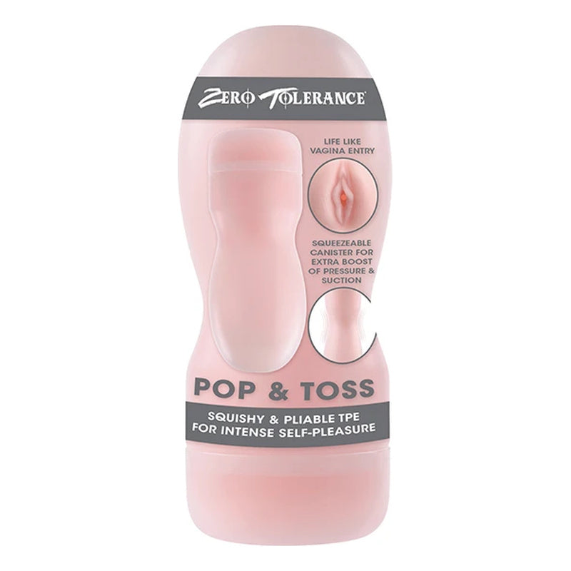 Zero Tolerance Pop &amp; Toss Stroker