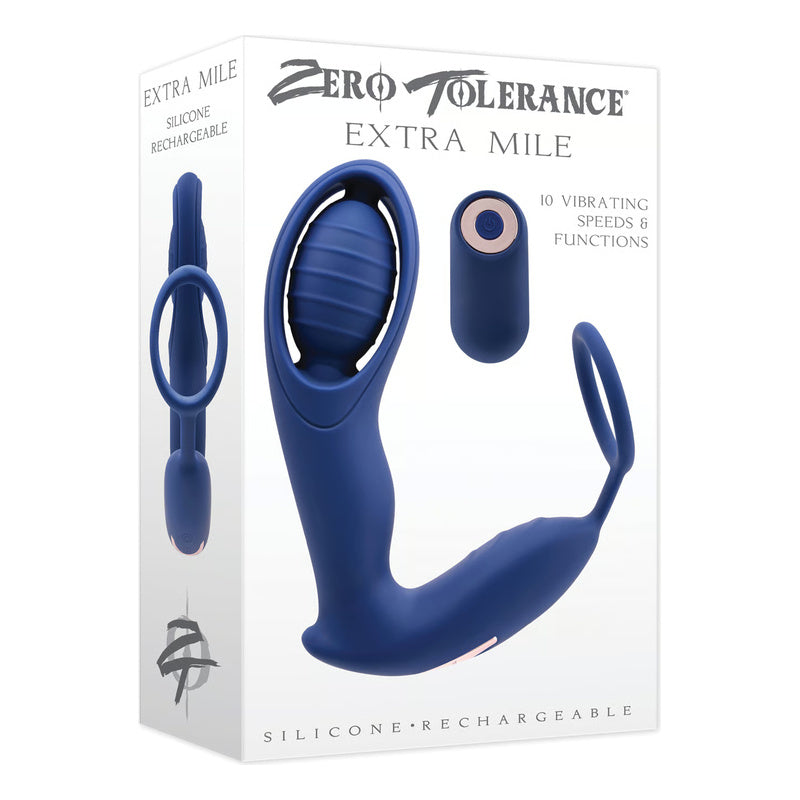 Zero Tolerance Extra Mile Vibrating Prostate Massager