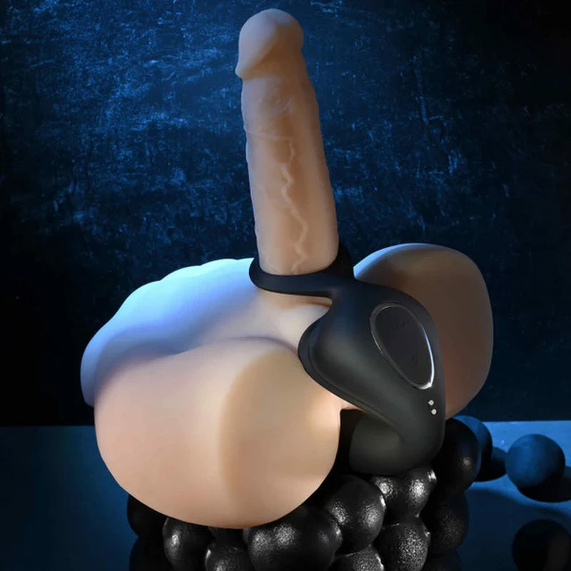 Zero Tolerance Ballin' Out Remote Controlled Vibrating Cockring and Prostate Stimulator