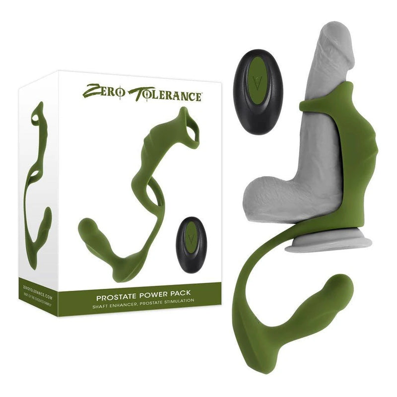 Zero Tolerance Prostate Power Pack Remote Controlled Shaft Enhancer and Prostate Stimulator