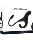 Zero Tolerance All The Bases Remote Controlled Vibrating Cockring with Buttplug