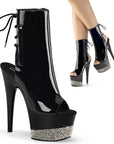 ADORE-1018 Rhinestone Accent Heel
