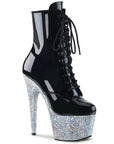 ADORE-1020 Multi Glittered Heel