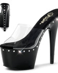 ADORE-701 Rhinestone Border Heel