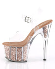 ADORE-708 Glitter Insert Heel