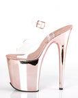FLAMINGO-808 Chrome High Heel