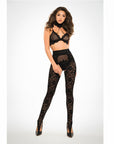 Adore Freya Wild Lace Chaps, Panty & Bra