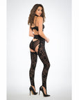 Adore Freya Wild Lace Chaps, Panty & Bra