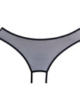 Allure Open Panty With Mesh Front & Lace Back