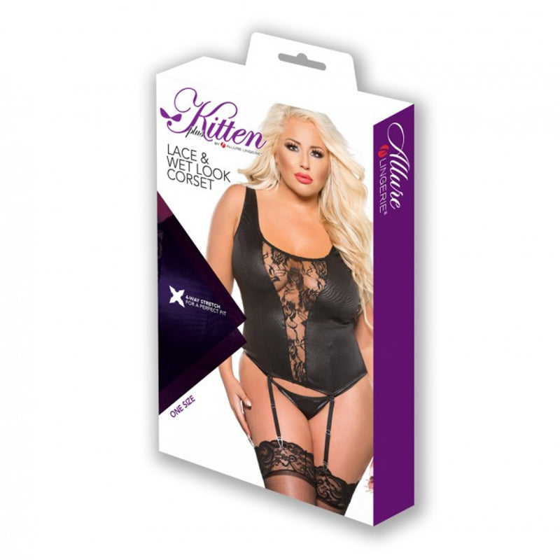 Kitten Entice Corset Set Plus