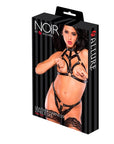 Noir Leather Harness Two Piece Set