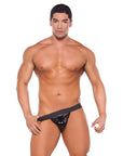 Zeus Wet Look Brief With Pouch Front