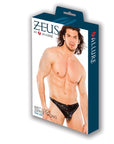 Zeus Wet Look Zipper Sexy Thong
