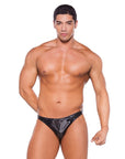 Zeus Wet Look Thong (Pouch Front)